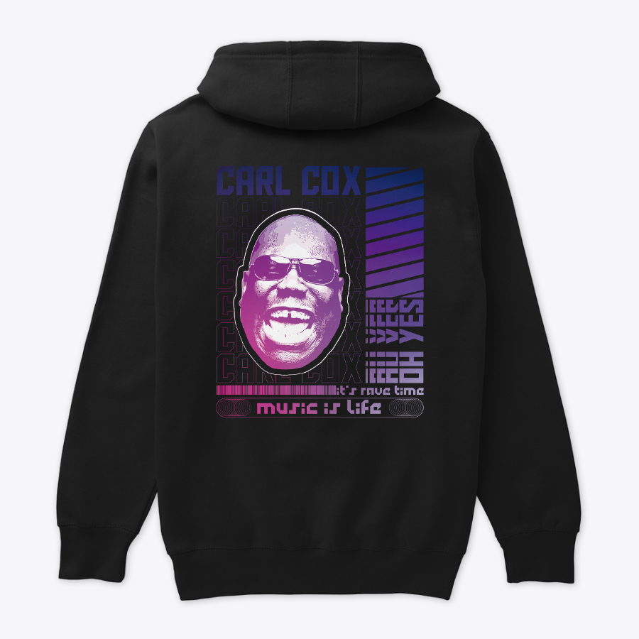 Buzo Capota Carl Cox Art Music Life Morado