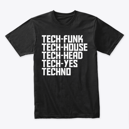 Camiseta Algodón Doble Estampado Carl Cox Tech - Funk