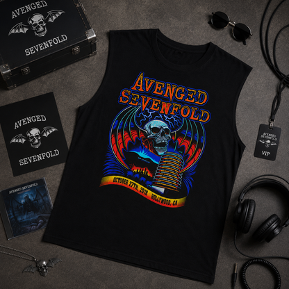Esqueleto Manga Sisa Avenged Sevenfold Hollywood 2016