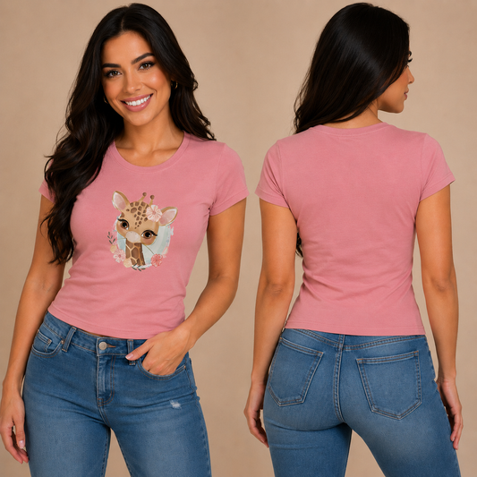 Camiseta Giraffe Women Style Karisma para mujer