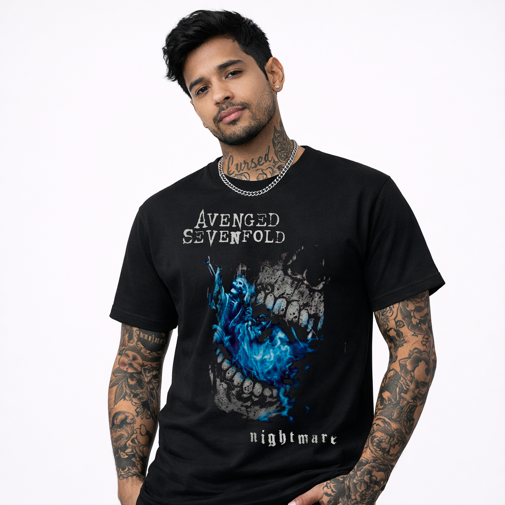 Camiseta Algodon Avenged Sevenfold Nightmare