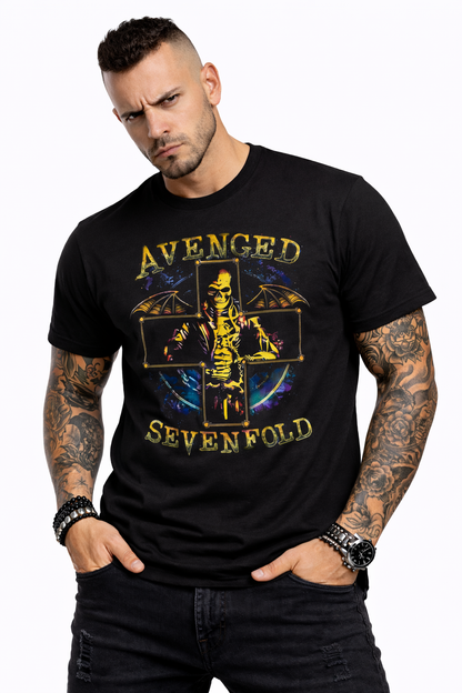 Camiseta Algodon Avenged Sevenfold Religion