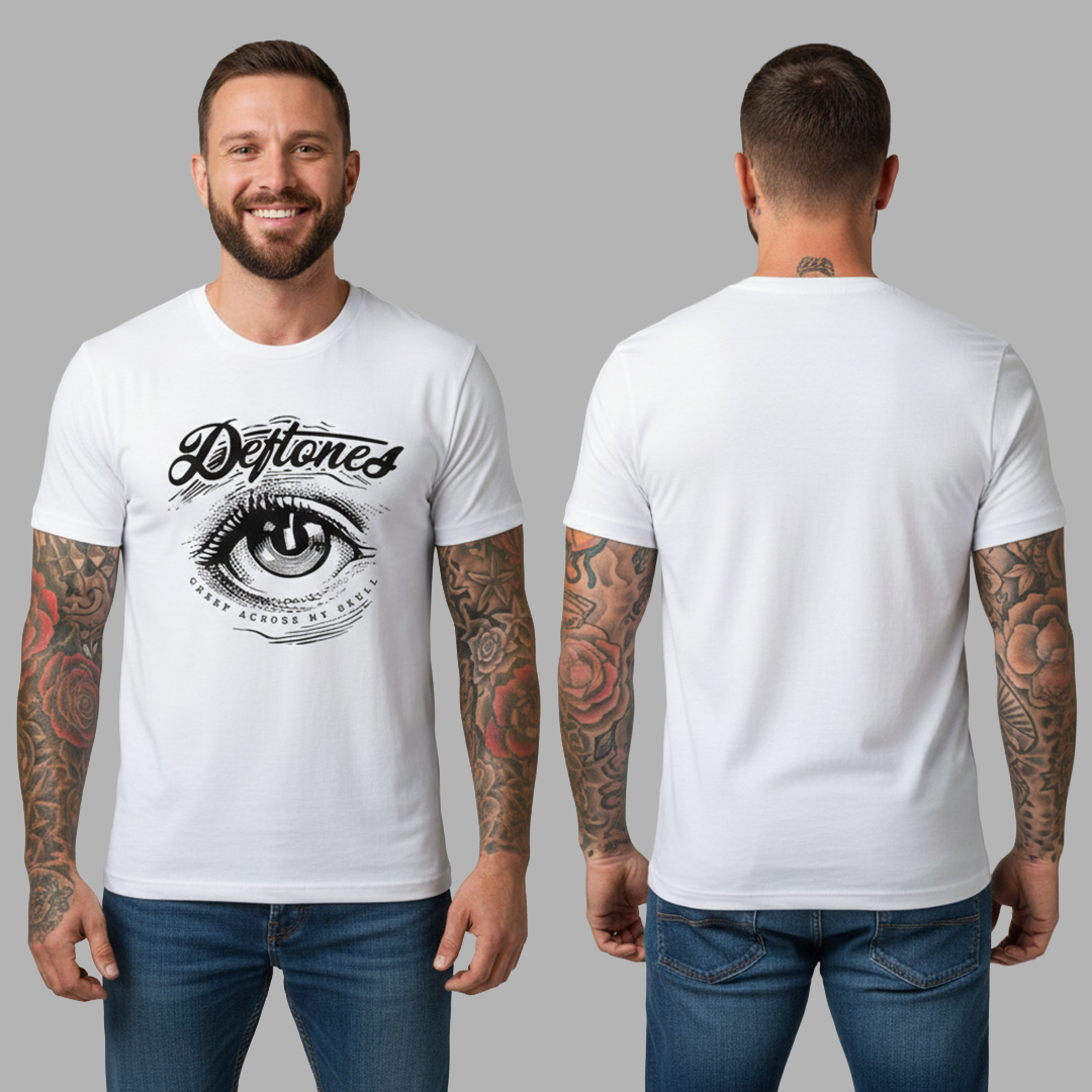 Camiseta Deftones Creep across my skull