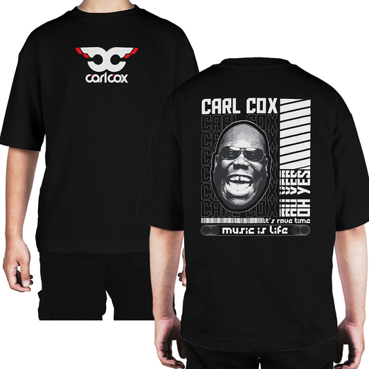 Camiseta Oversize Carl Cox Art