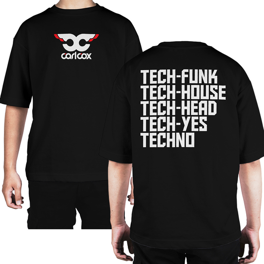Camiseta Oversize Carl Cox Tech - Funk