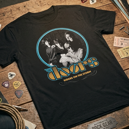 Camiseta Algodon The Doors Riders On The Strom Art