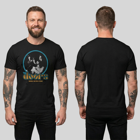 Camiseta Algodon The Doors Riders On The Strom Art