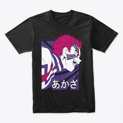 Camiseta Algodon Demon Slayer Akaza Art