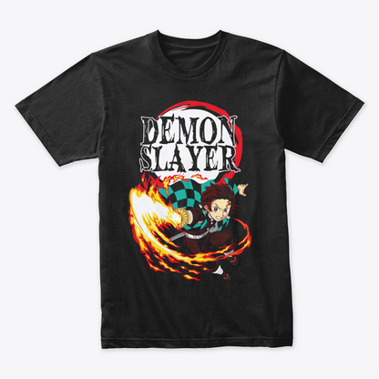 Camiseta Algodon Demon Slayer Art