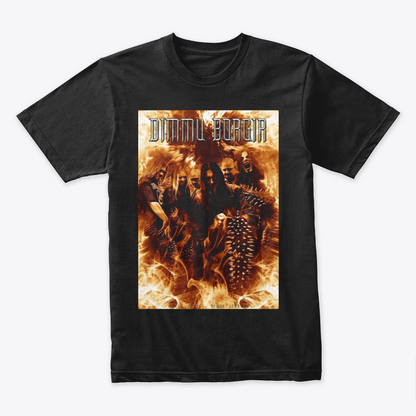 Camiseta Algodon Dimmu Borgir Band Poster Style