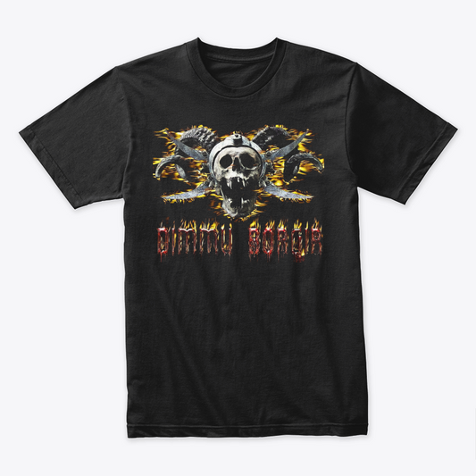 Camiseta Algodon Dimmu Borgir Skull Style