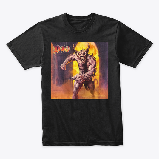 Camiseta Algodon Dio Monster Poster Syle