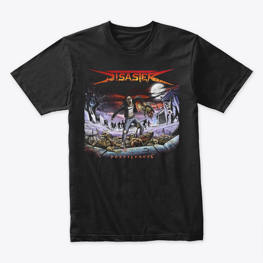 Camiseta Algodon Disaster Pestilencia Poster