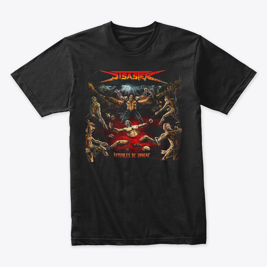 Camiseta Algodon Disaster Rituales De Sangre