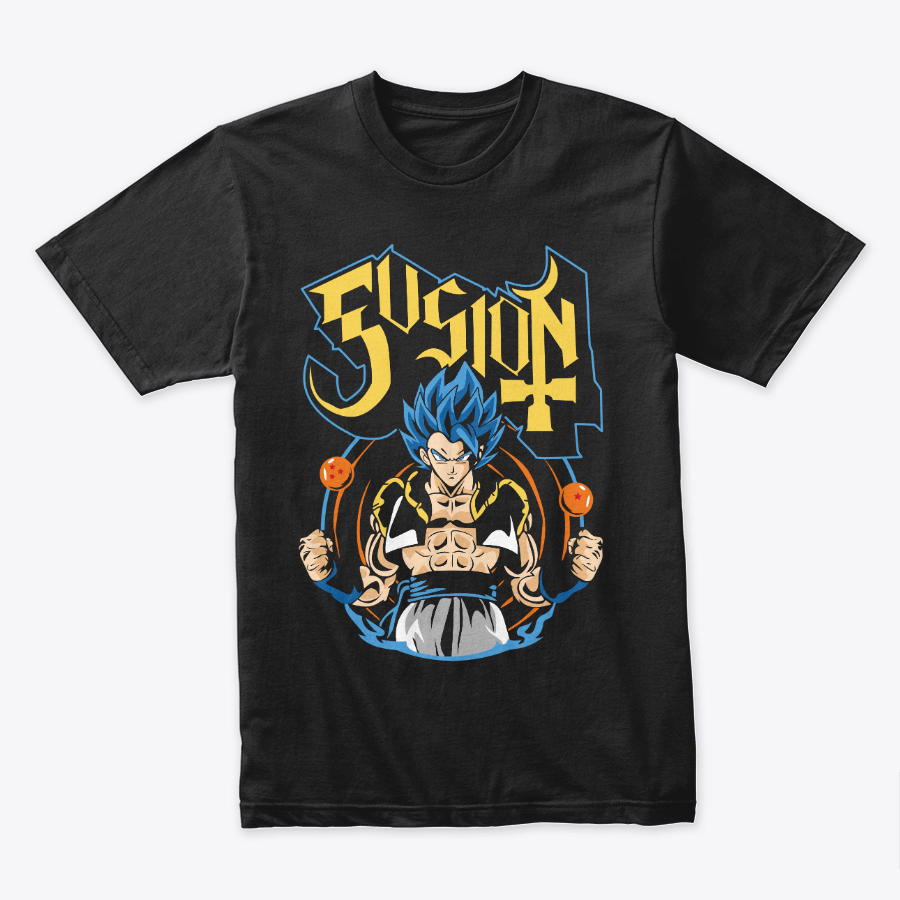 Camiseta Algodon Dragon Ball Gogeta Fusion Art