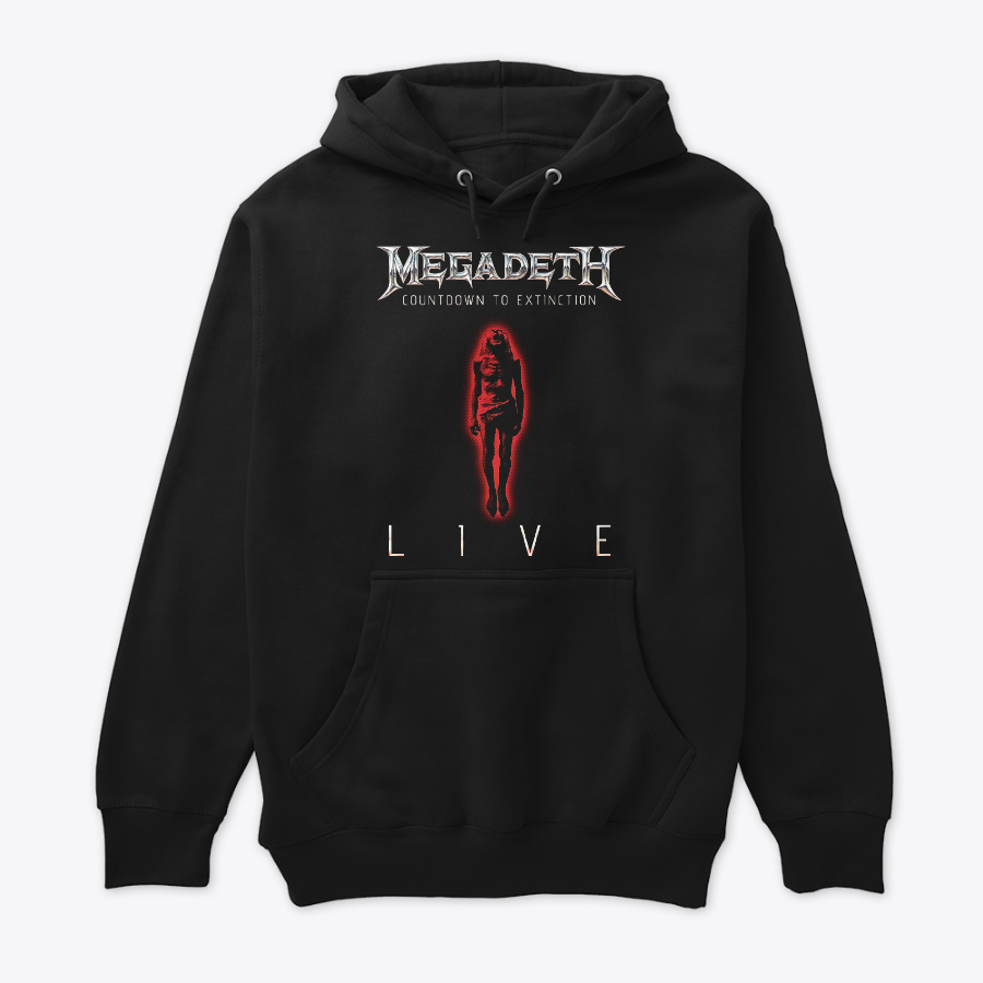 Buzo Capota Megadeth live Style