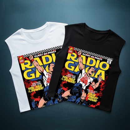 Esqueleto Manga Sisa Radio Gaga Art Queen