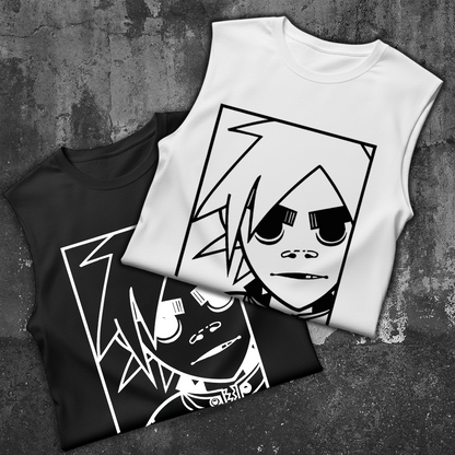 Esqueleto Manga Sisa Gorillaz 2D