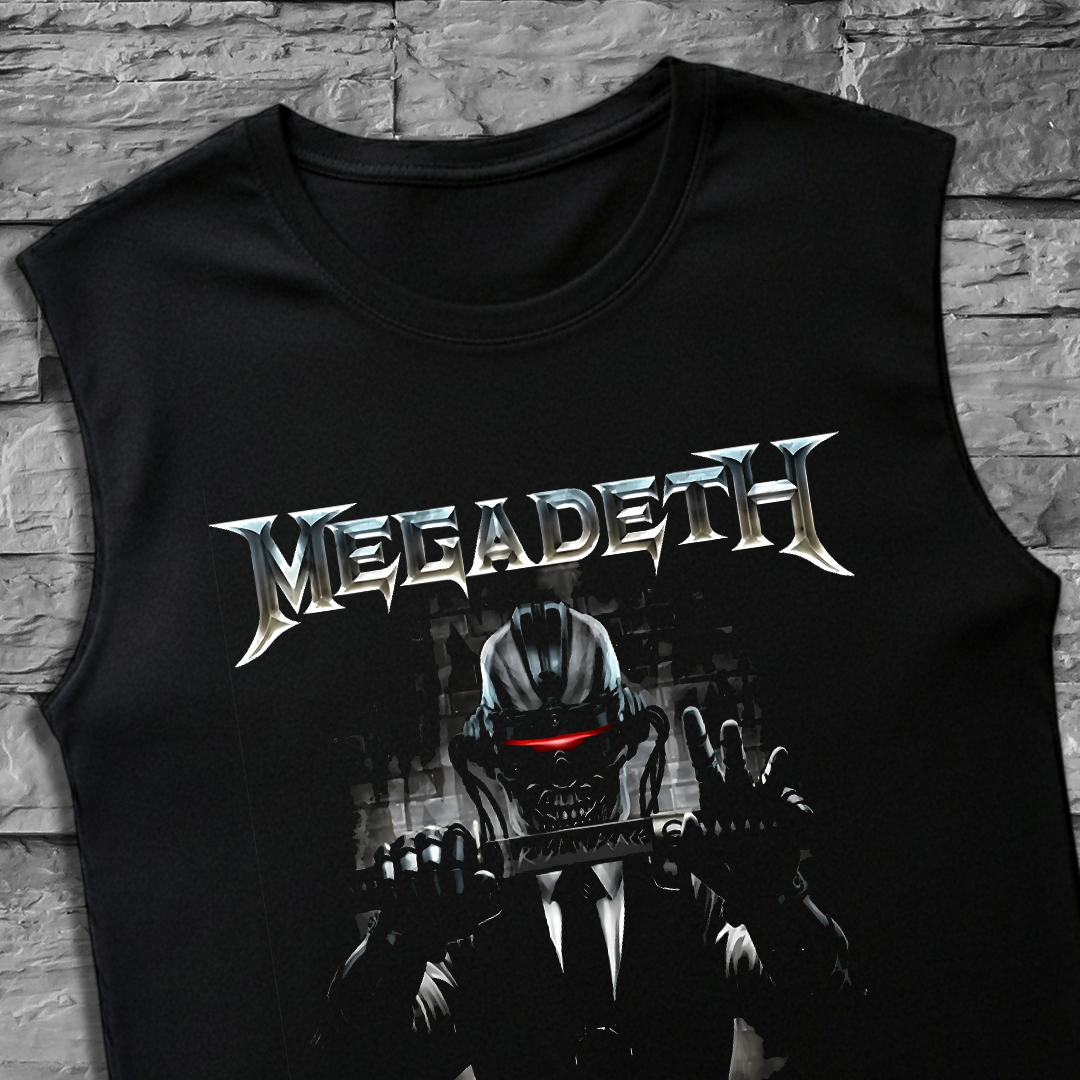 Esqueleto Manga Sisa Megadeth Rust In Peace