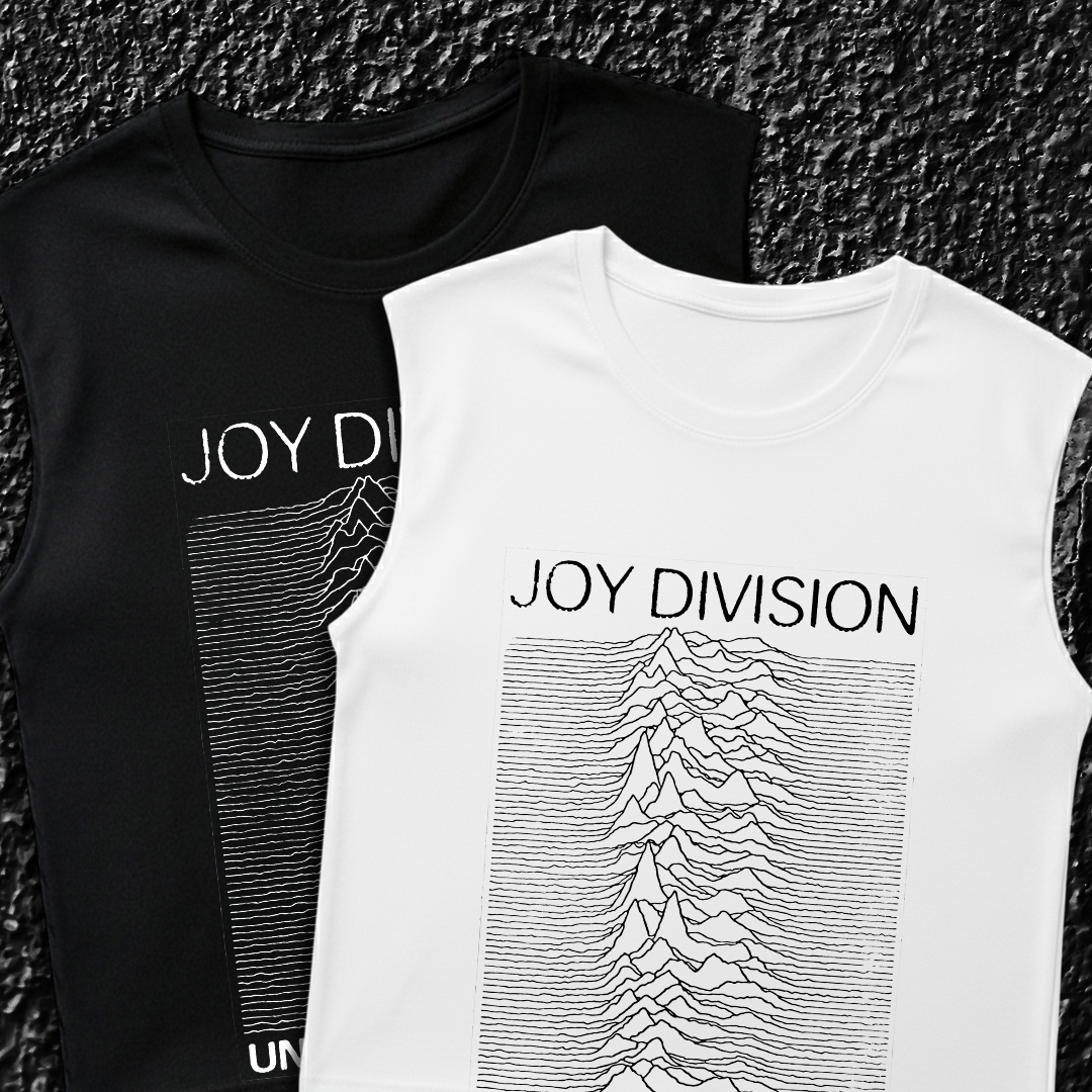 Esqueleto Manga Sisa Joy Division Unknow Pleasures Cover
