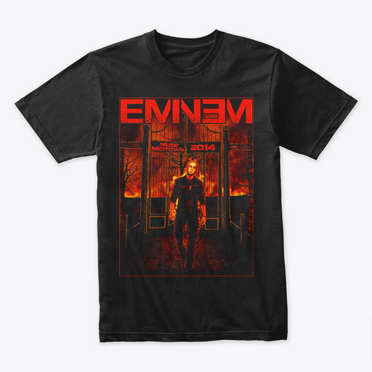Camiseta Algodon Eminem Poster 2014