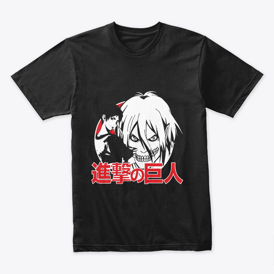 Camiseta Algodon Eren Titan Art