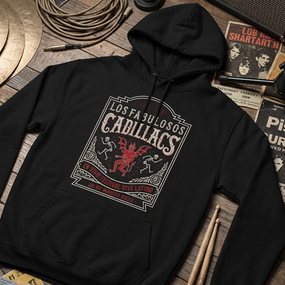 Buzo Capota Fabulosos Cadillacs Poster Style