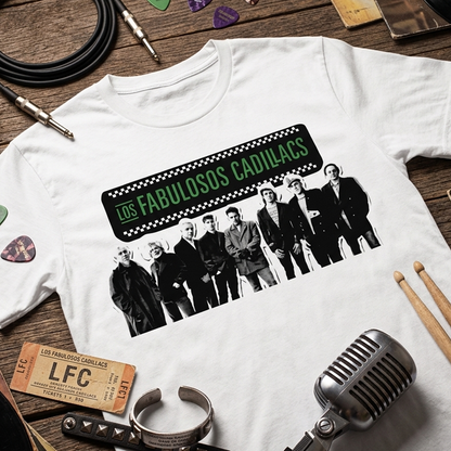 Camiseta Algodon Fabulosos Cadillacs Poster Art