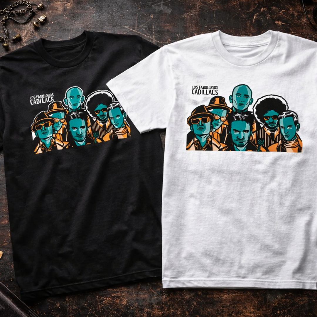 Camiseta Algodon Fabulosos Cadillacs Group
