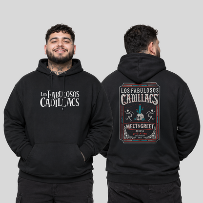 Buzo Capota Doble Estampado Fabulosos Cadillacs Poster
