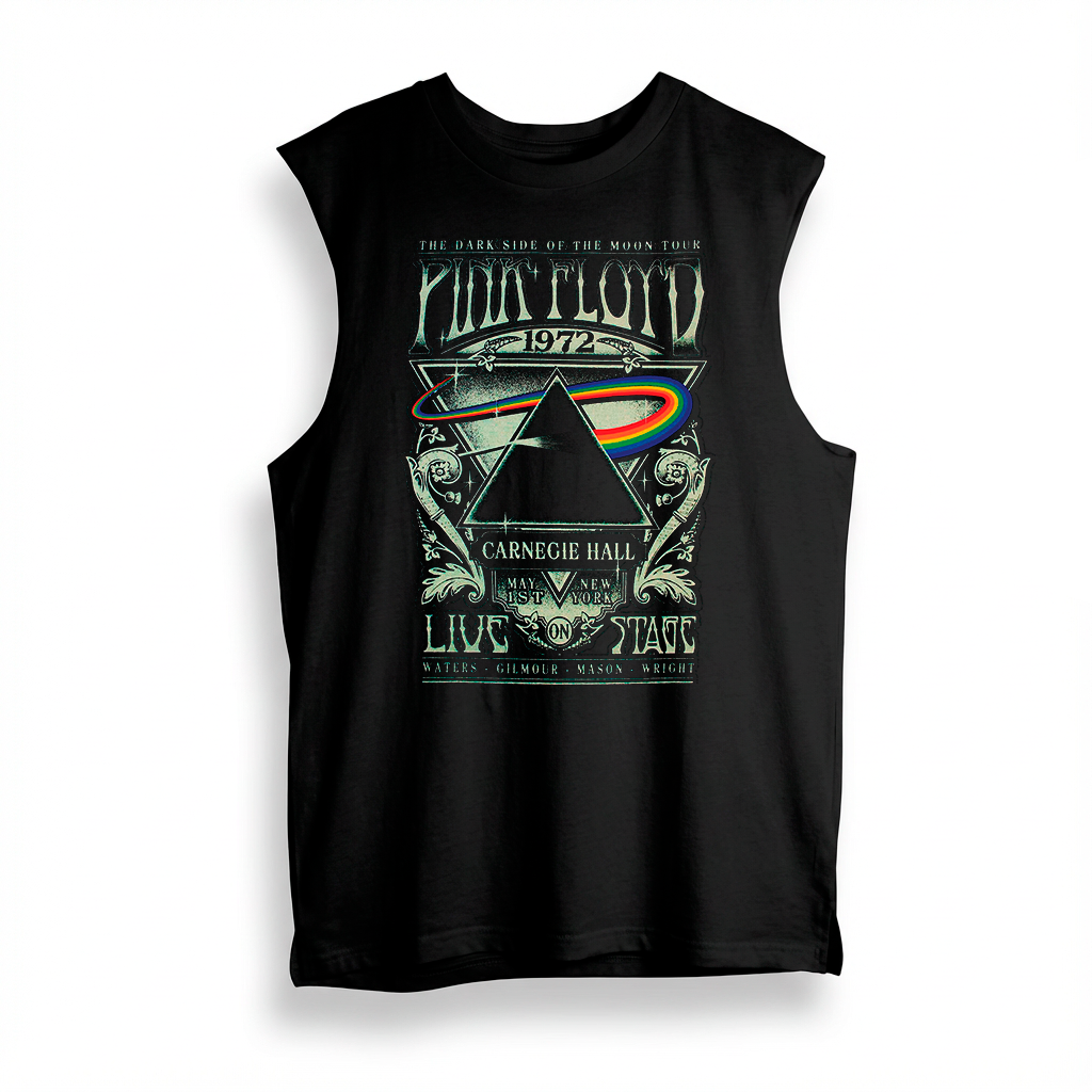 Esqueleto Manga Sisa The Dark Side of the moon Tour 1972 Carnegie Hall