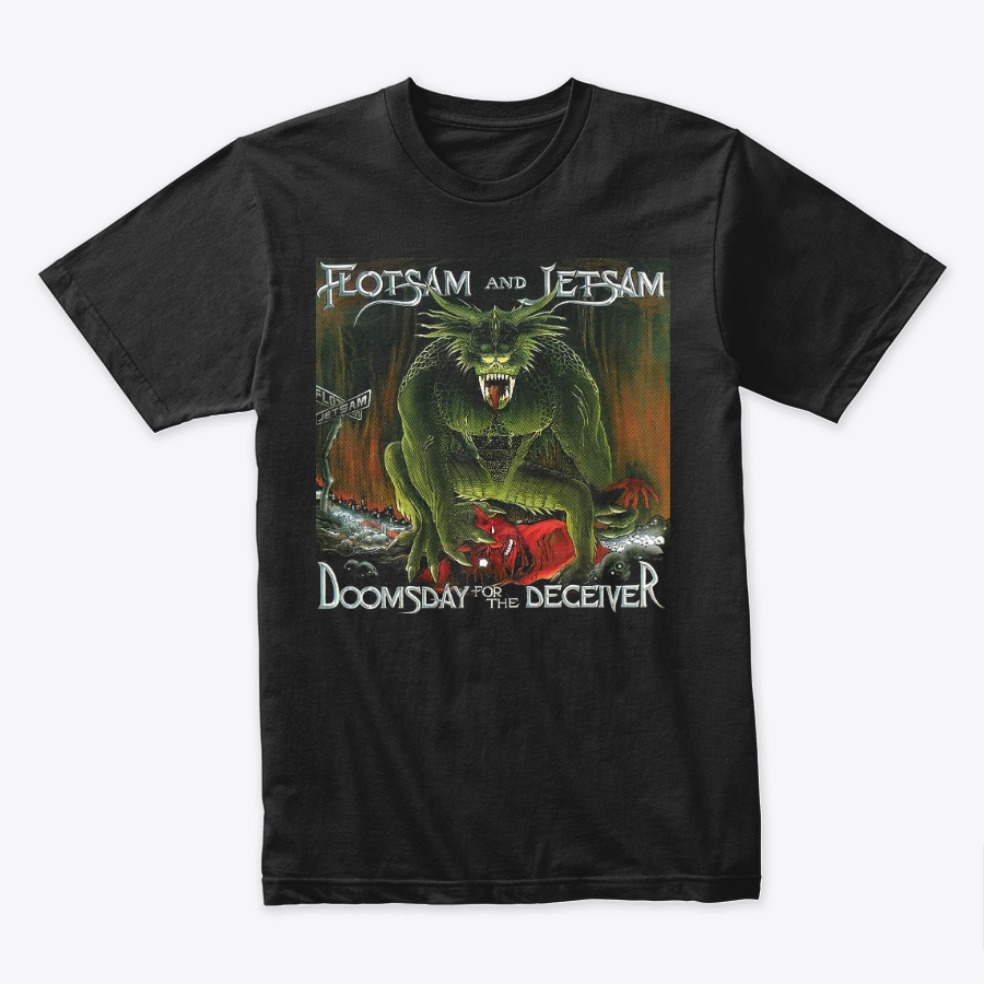 Camiseta Algodon Flotsam And Jetsam Doomsday For The Deceiver
