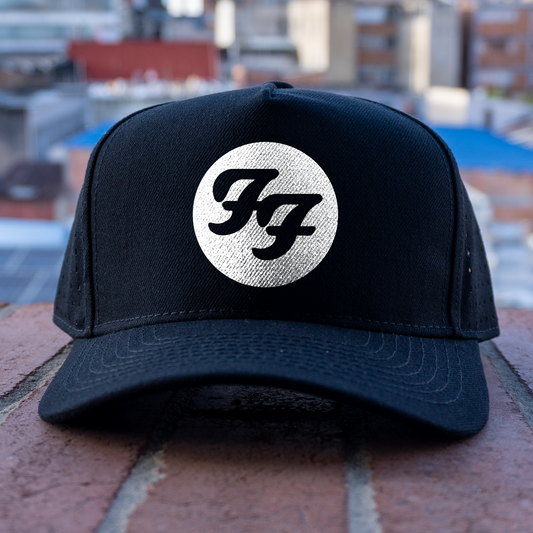 Gorra 5 Paneles Foo Fighters Negro