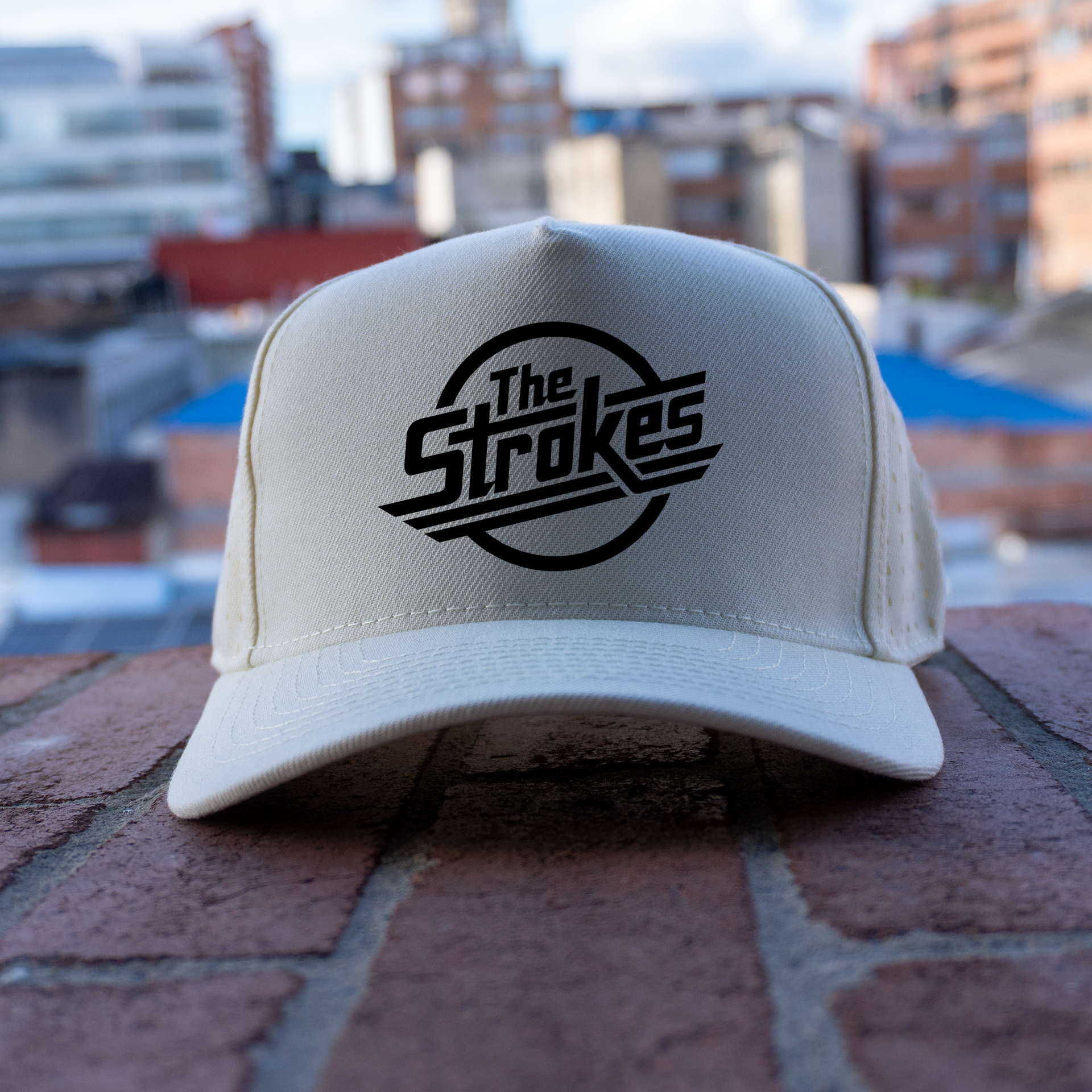 Gorra 5 Paneles The Strokes Hueso/Beige