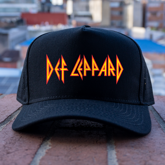 Gorra 5 Paneles Def Leppard Negro