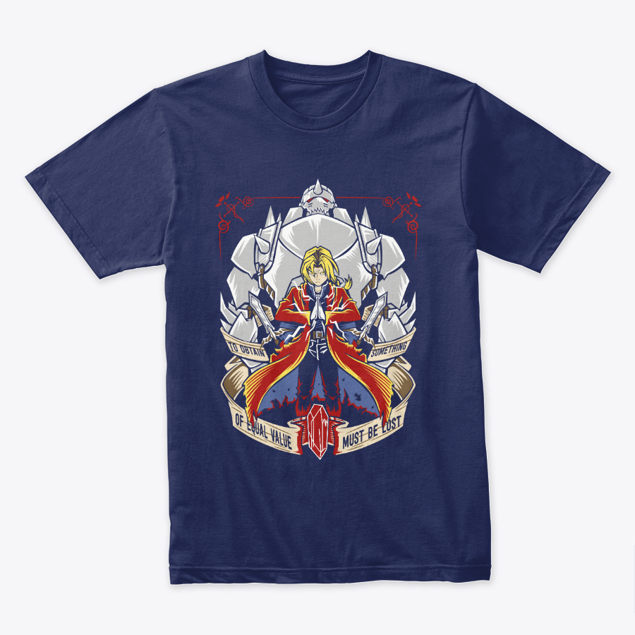 Camiseta Algodon Fullmetal Alchemist Poster