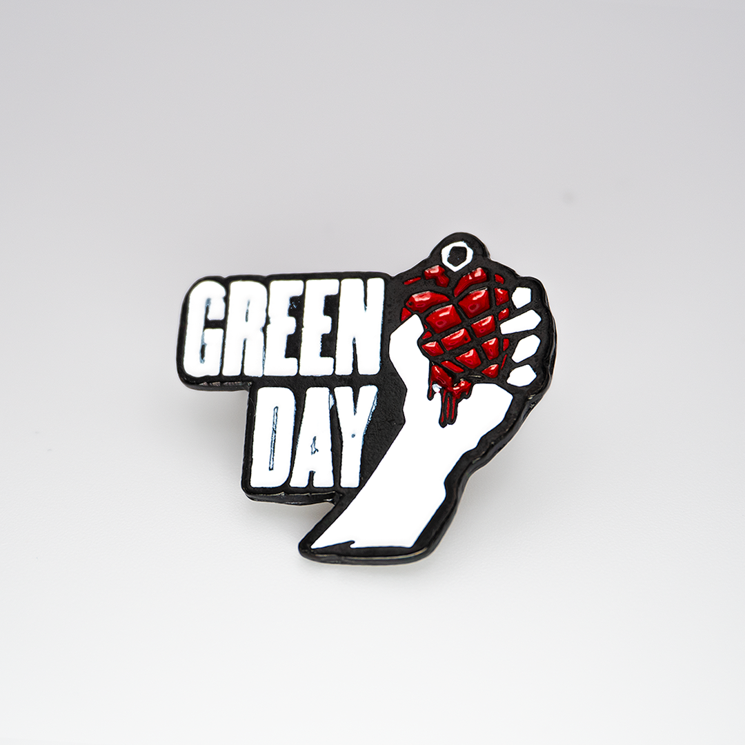 Pin Metálico Rock Green Day