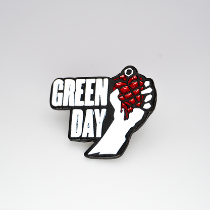 Pin Metálico Rock Green Day