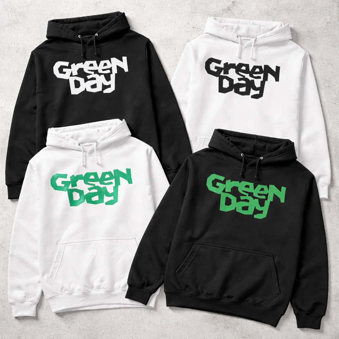 Buzo Capota Green Day Logo