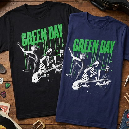 Camiseta Algodon Green Day