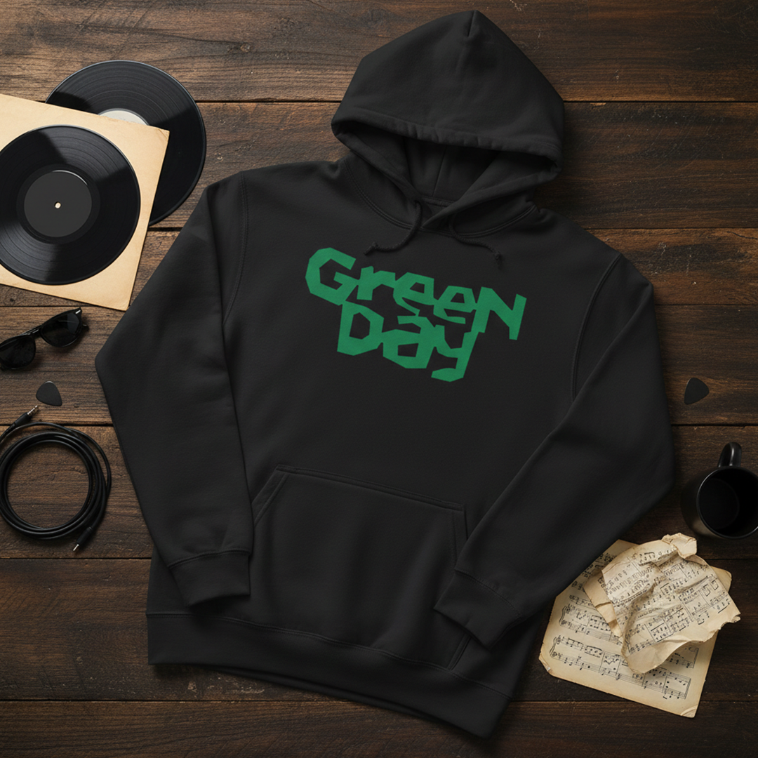 Buzo Capota Green Day Logo