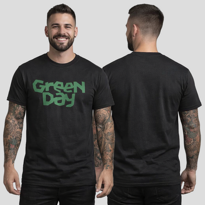 Camiseta Algodon Green Day Logo