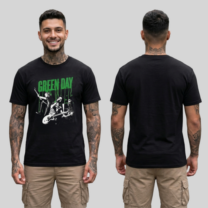 Camiseta Algodon Green Day