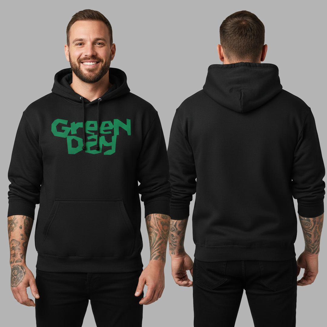 Buzo Capota Green Day Logo