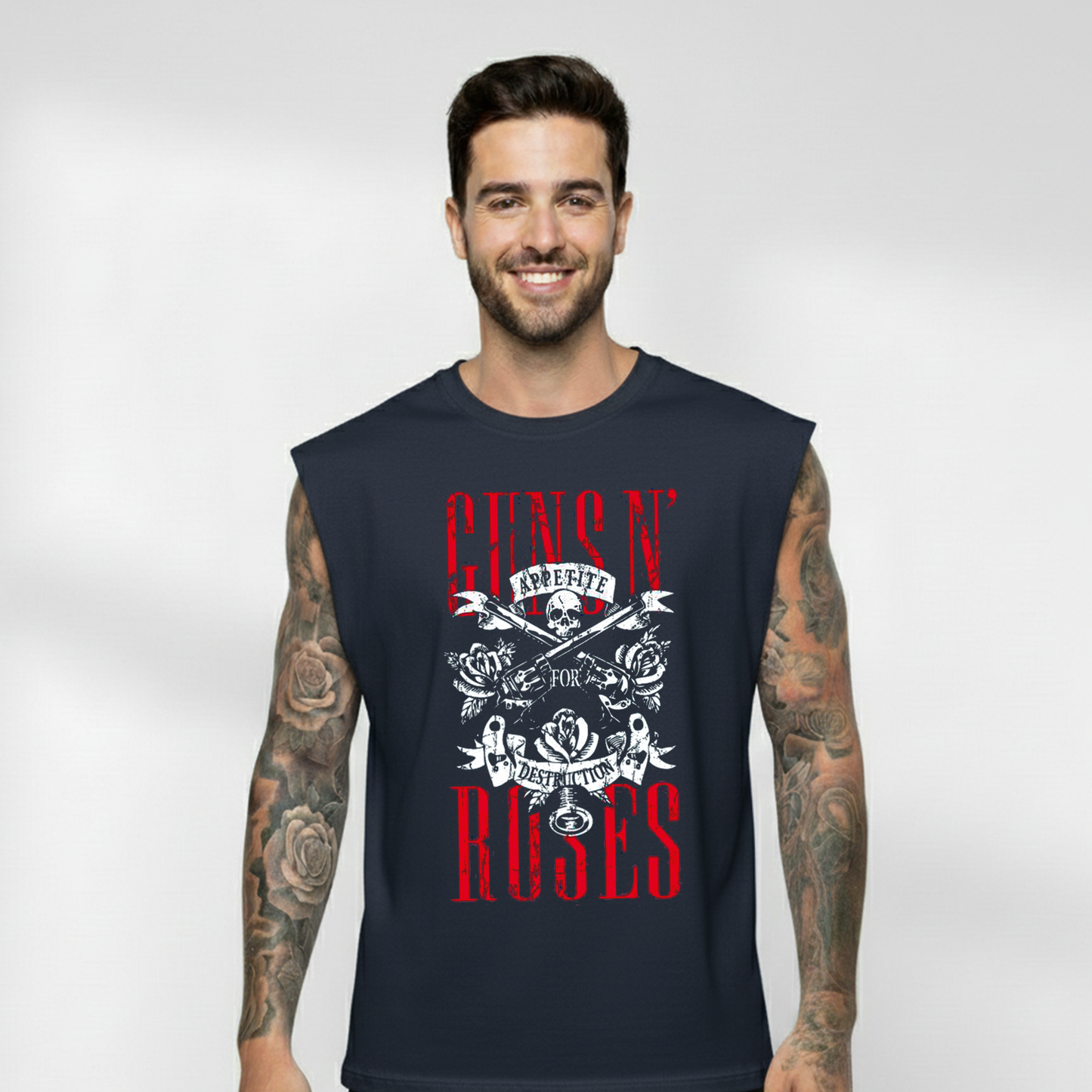 Esqueleto Manga Sisa Guns N Roses Appetite Destruction