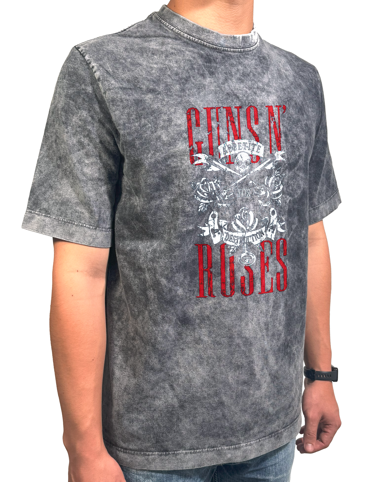 Camiseta Prelavada Algodon Guns N Roses Appetite Destruction