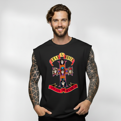 Esqueleto Manga Sisa Guns N Roses Art Plus