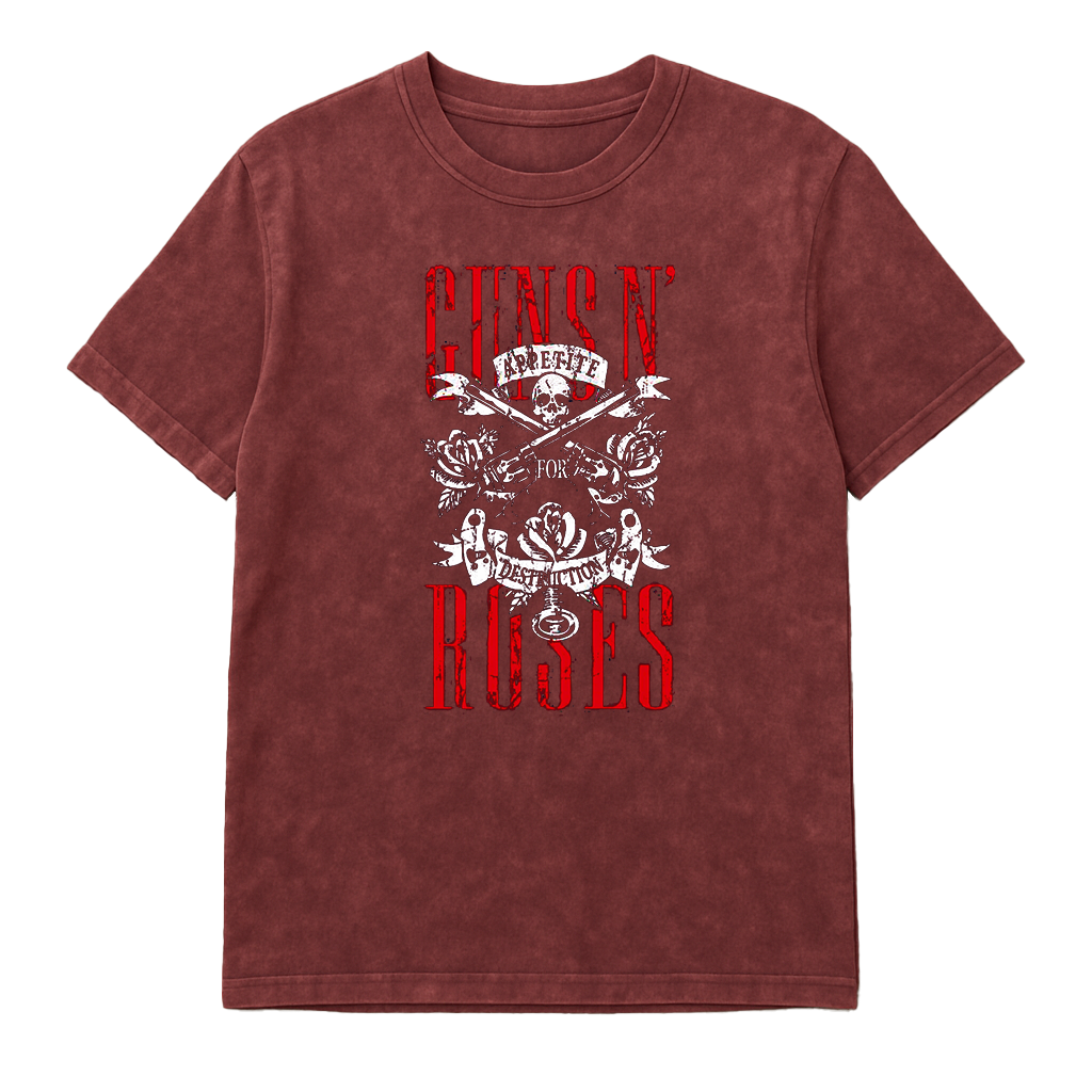 Camiseta Prelavada Algodon Guns N Roses Appetite Destruction