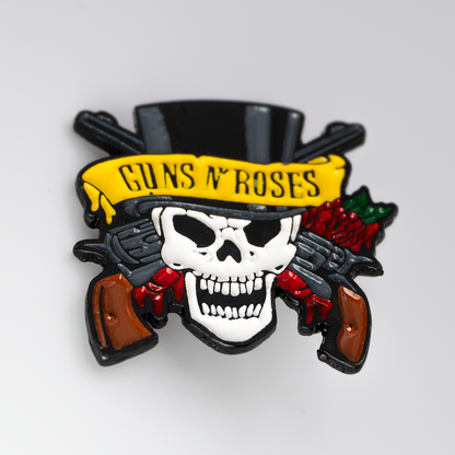 Pin Metálico Rock Guns and Roses