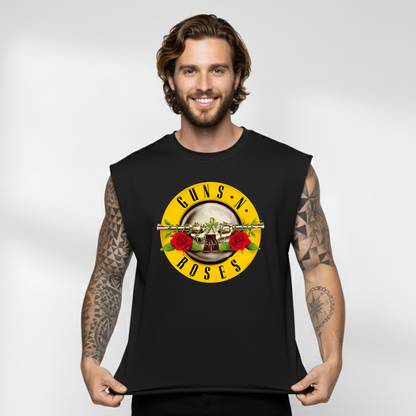 Esqueleto Manga Sisa Desgaste Guns and Roses